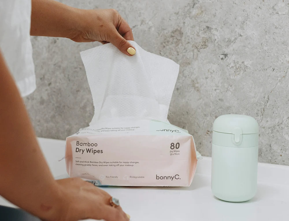 Bamboo Dry Wipes