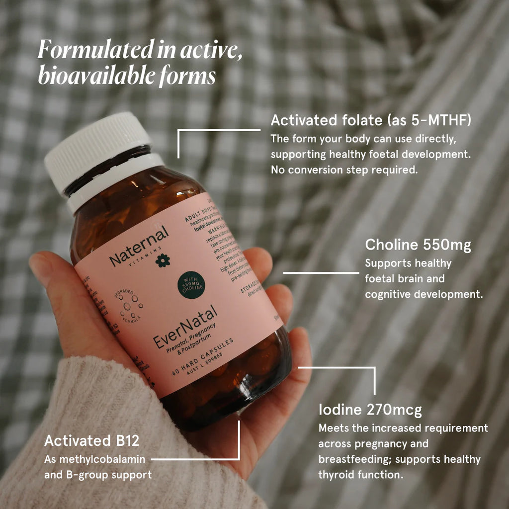 EverNatal Prenatal Multivitamin (60 caps)