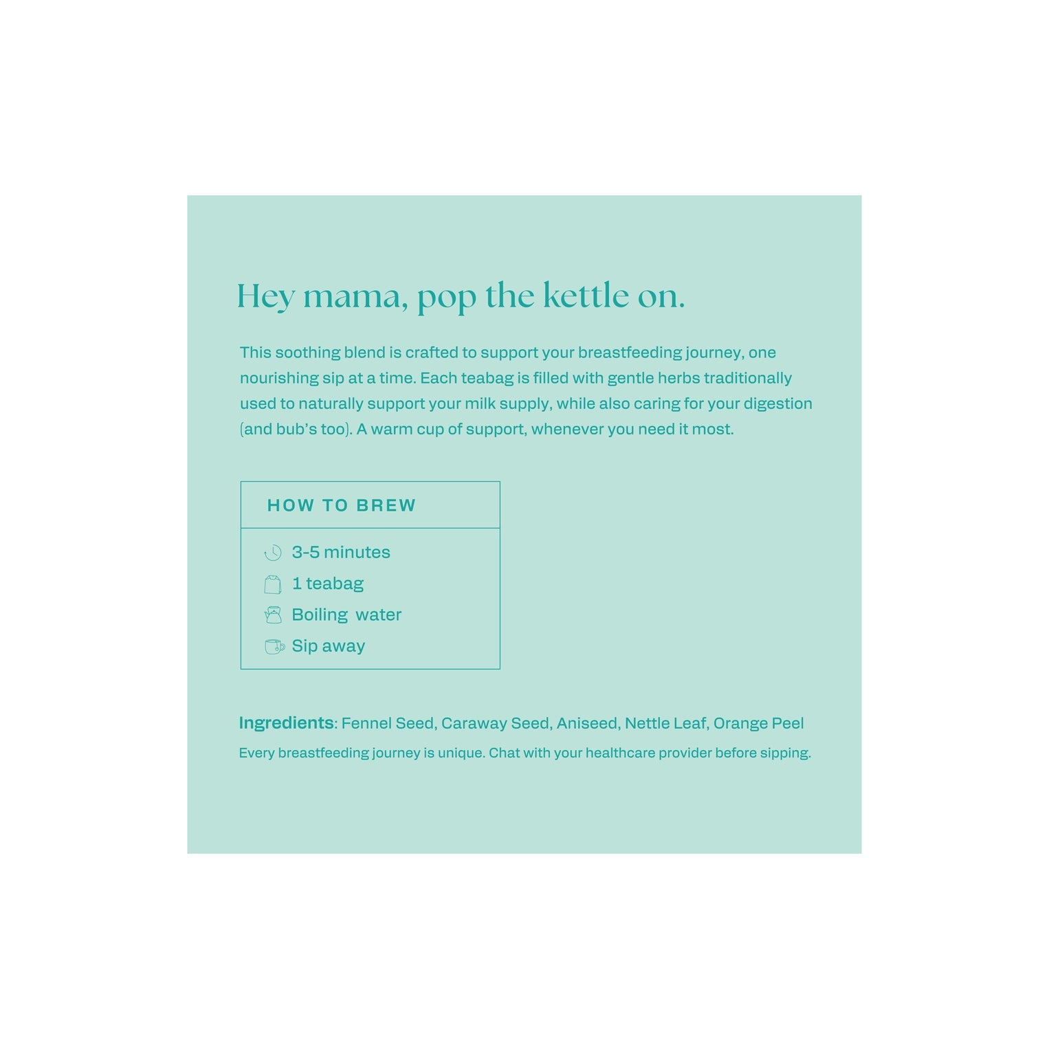 Breastfeeding Mama Tea