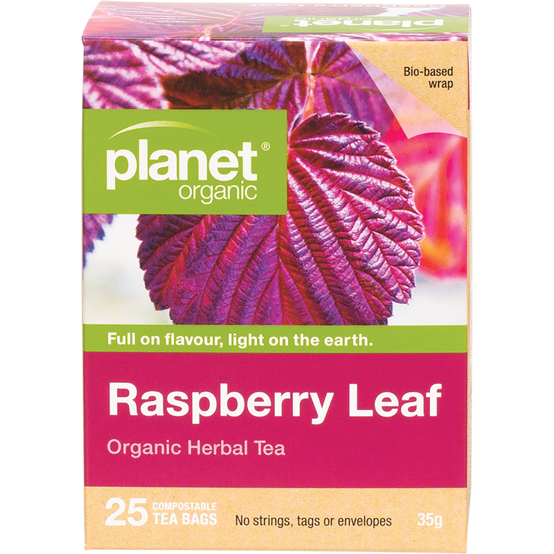 Raspberry Leaf Herbal Tea Bags (25pk)