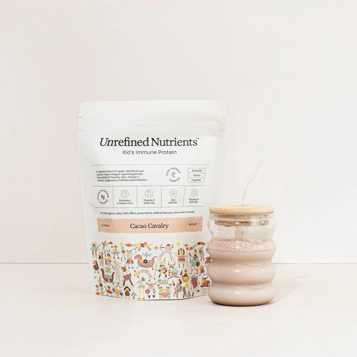 Kids Immune Protein - Cacao Cavalry