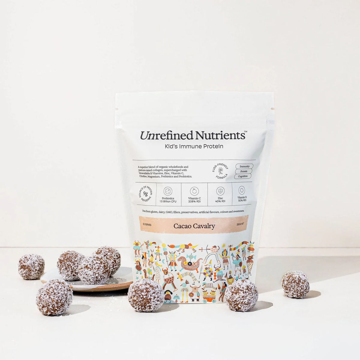 Kids Immune Protein - Cacao Cavalry