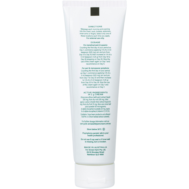 ANNA'S Wild Yam Cream (100g)