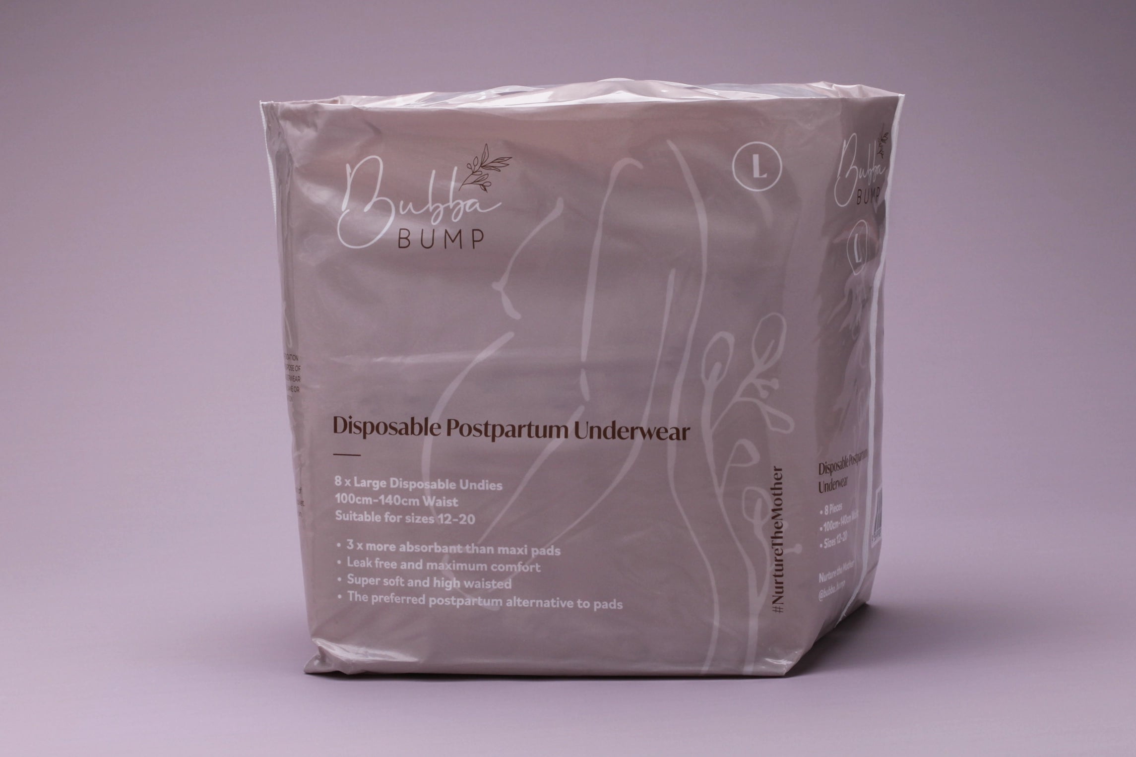 Disposable Postpartum Underwear: One Pack (8 Pairs)
