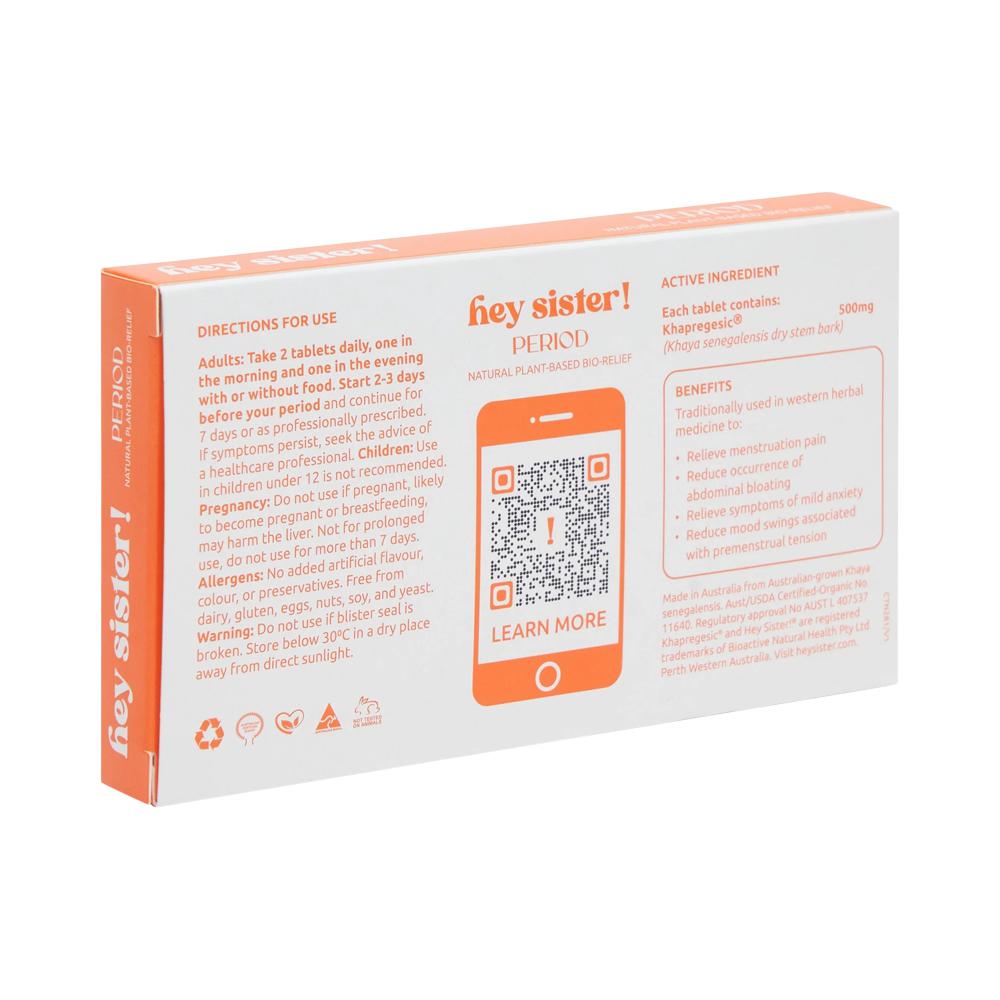 Natural Period Pain & PMS Relief (14 tabs)